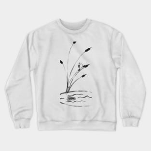 Sumi-e Pond Crewneck Sweatshirt